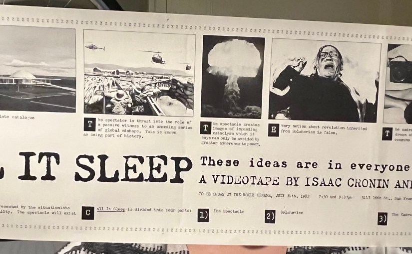 Isaac Cronin & Terrel Seltzer. Call it Sleep. Poster for the film’s second showing, in 1982, at The Roxie in San&nbsp;Francisco.